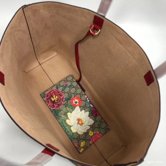 Hyper Peter Monogram Web Flora Tote Ophidia Supreme GUCCI Large GG 0717